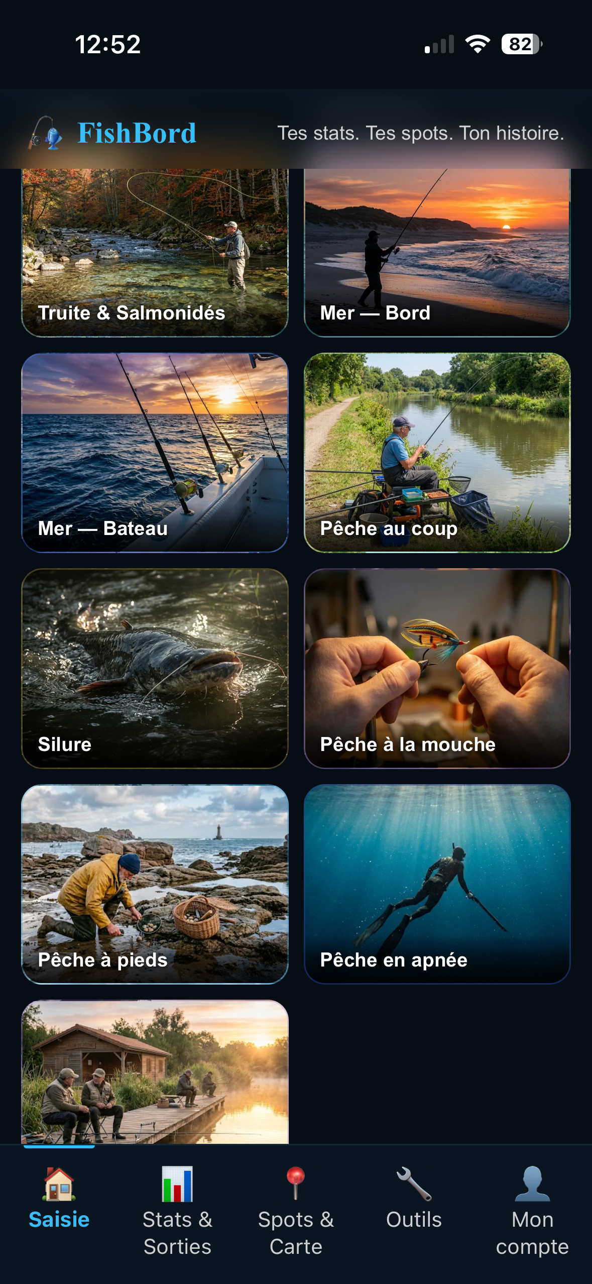 FishBord — une rubrique adaptée à chaque pêche